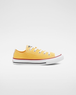 Converse Seasonal Color Chuck Taylor All Star Fiu Rövidszárú Fehér/Arany/Sötét/Piros | RGFSXOE-HU